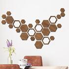 Wooden Wall Stickers Home Decor Murals for Office Furniture Surface Bedroom