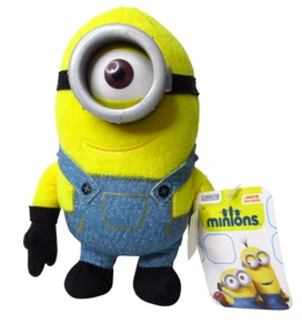 Minions Movie Exclusive Stuart Plush Figure With Tags - 6 Inches Tall - Picture 1 of 3