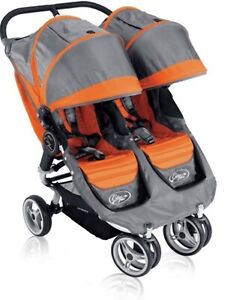 Baby Jogger Pre-Owned Orange City Mini GT Double Stroller