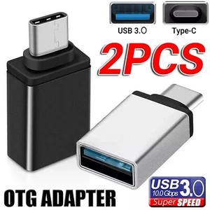 Fast Type C Male to USB 3.0 Premium A Female Converter USB C Data OTG Adapter - Picture 1 of 9