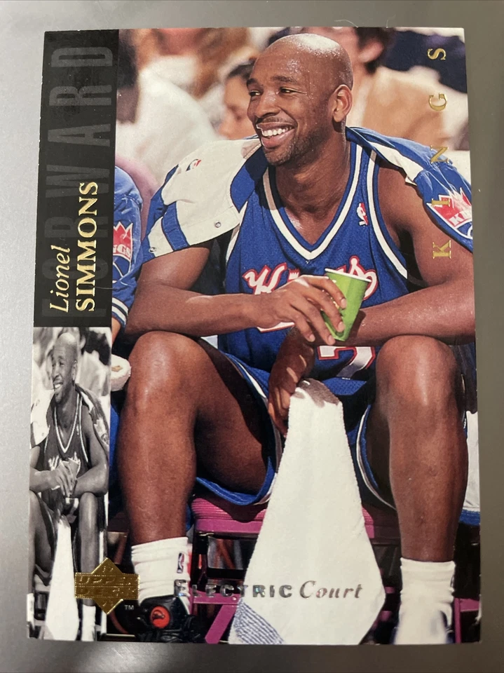 1993-94 Upper Deck SE Electric Court Basketball #118 Lionel Simmons - Image 1 of 2