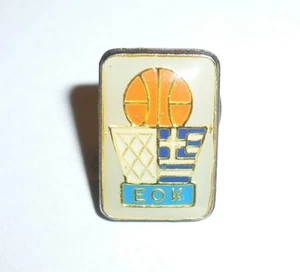 FEDERAZIONE ELLENICA BASKET - EOK VECCHIA SPILLA n.2 - MOLTO RARA/MOLTO BELLA - Foto 1 di 4