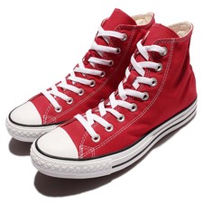 red mens converse shoes
