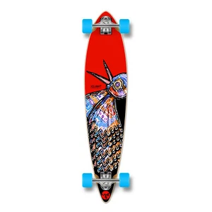 Yocaher Pintail Longboard Complete - The Bird Red - Picture 1 of 4