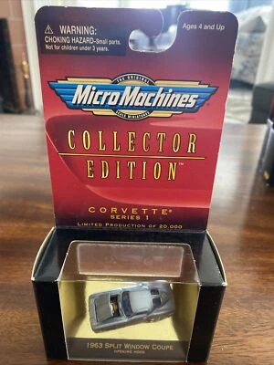 Micro Machines 1963 cupé ventana dividida Corvette edición coleccionista 1998 #4 Foto 1 de 3