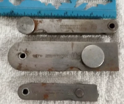 3 MACHINIST DIE-MAKER GUNSMITH TOOL BROWN & SHARPE 627 A B RADIUS GAUGE SET +1 - Image 1 of 4