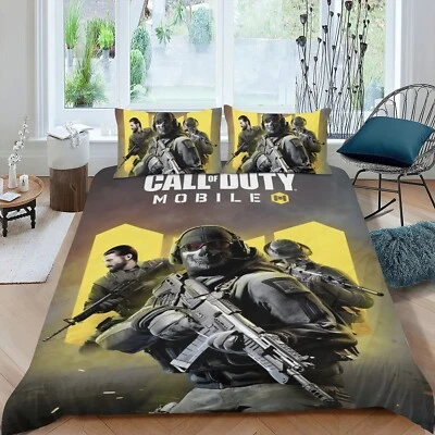 Call of Duty 3Pcs Bedding Sets Duvet Cover Sets All Season for Kids Lightweight - Image 1 of 4