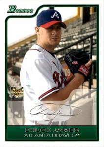 2006 (BRAVES) Bowman White #207 Chuck James /120