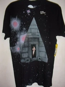 Analog Black Tee Shirt Mens Astronaut in Pyramid size S or M (B222) - Picture 1 of 4