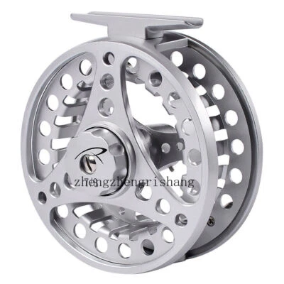 Carrete de pesca con mosca 3/4 5/6 7/8WT aluminio eje grande carrete de mosca súper ligero Foto 1 de 4