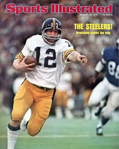 Terry Bradshaw #12 Pittsburgh Steelers NFL 8"X10" Glossy Photo Print 10-SIM - Picture 1 of 1