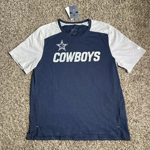 Nike Dallas Cowboys Herren Größe Large NFL Navy Grau On Field T-Shirt NEU - Bild 1 von 6
