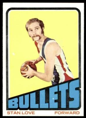 1972-73 Topps Nm-Super Nice Stan Love-Make Offer 12 Baltimore Bullets #2 - Image 1 of 2