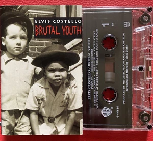 Elvis Costello Brutal Youth Cassette Tape (945535-4) USA Press 1994 N/Mint - Picture 1 of 3