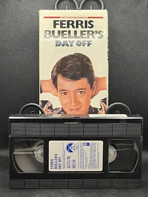 Ferris Bueller’s Day Off (VHS 1986)  Comedy Movies Matthew Broderick Paramount - Image 1 of 4