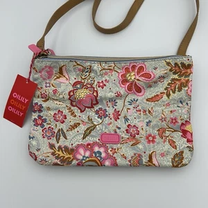 Oilily Handtasche Sky Lavender Schultertasche Crossbody Rosa Blau New Old Stock 10x7 - Bild 1 von 9