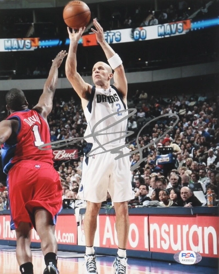 Jason Kidd Signed Mavericks 8x10 Photo PSA - Image 1 of 1