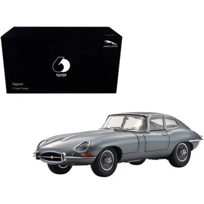 JAGUAR E-TYPE COUPE RHD DARK GREY MAT KYOSHO 08954GM 1:18 E TYPE 1961 - Photo 1/4