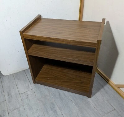 Reproductor de álbumes de vinilo LP moderno de mediados de siglo de colección Formica gabinete mesa E5 Foto 1 de 4