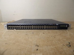 JUNIPER EX4200-48T Switch PoE 48 porte Gigabit 8x porte PoE DUAL 320W PSU + EARS - Afbeelding 1 van 9