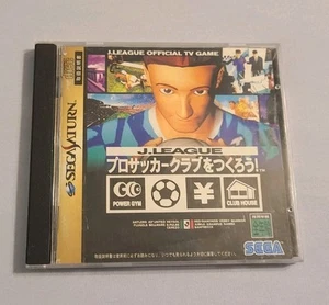 J.League Pro Soccer Club o Tsukurou Sega Saturn Japan import / US Seller/ CIB - Picture 1 of 5