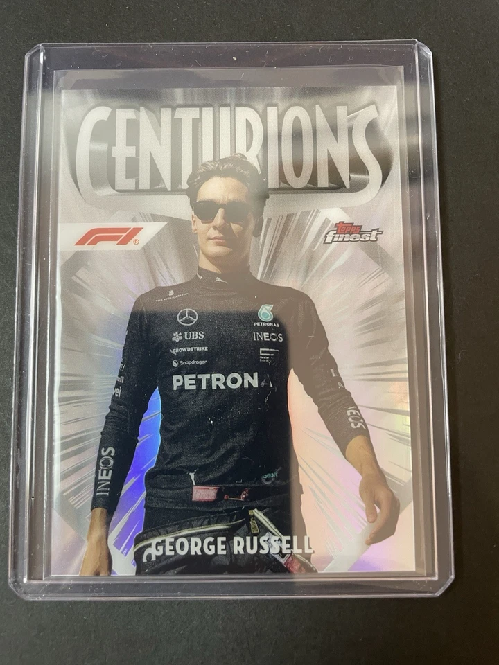 2024 Topps Finest F1 George Russell Centurions SSP Case Hit - Card #CEN-5 - Image 1 of 3