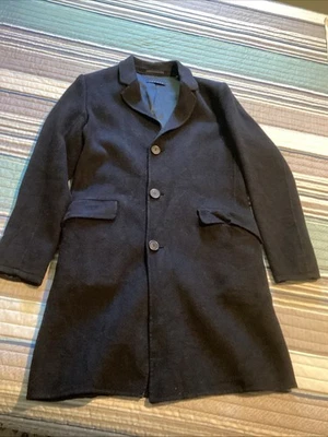 Mens Theory Cashmere Overcoat - Image 1 of 4