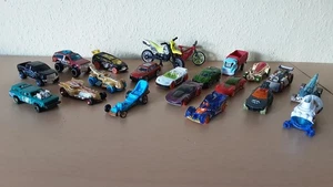 Modellauto 19 Stück von Mattel+Motorrad u. Fahrrad Haushaltsauflösung,Trödel - Bild 1 von 17