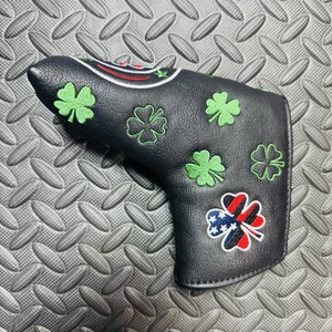 NEU Lucky Blade Putter Headcover Magnetic Clover für Odyssey Ping Scotty + - Bild 1 von 6