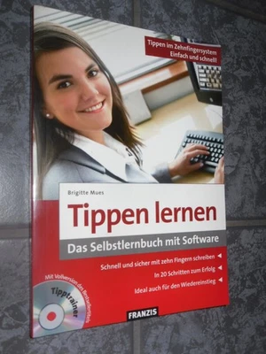 Tipptrainer 3D Software mit Selbstlernbuch Tippen lernen 🔴 Neuwertig ⚡-VERSAND - Bild 1 von 3