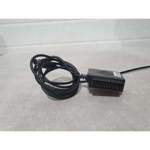 Black SCART Transmitter Cable Flexible for Thomson VS480 Wireless Video Sender - Picture 1 of 8