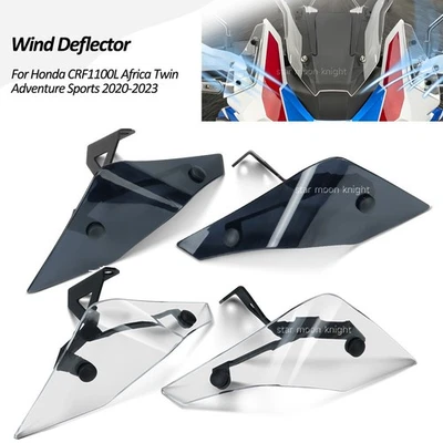 Wind Deflector For Honda CRF1100L Africa Twin Adventure Sports Side Windshield - Image 1 of 4