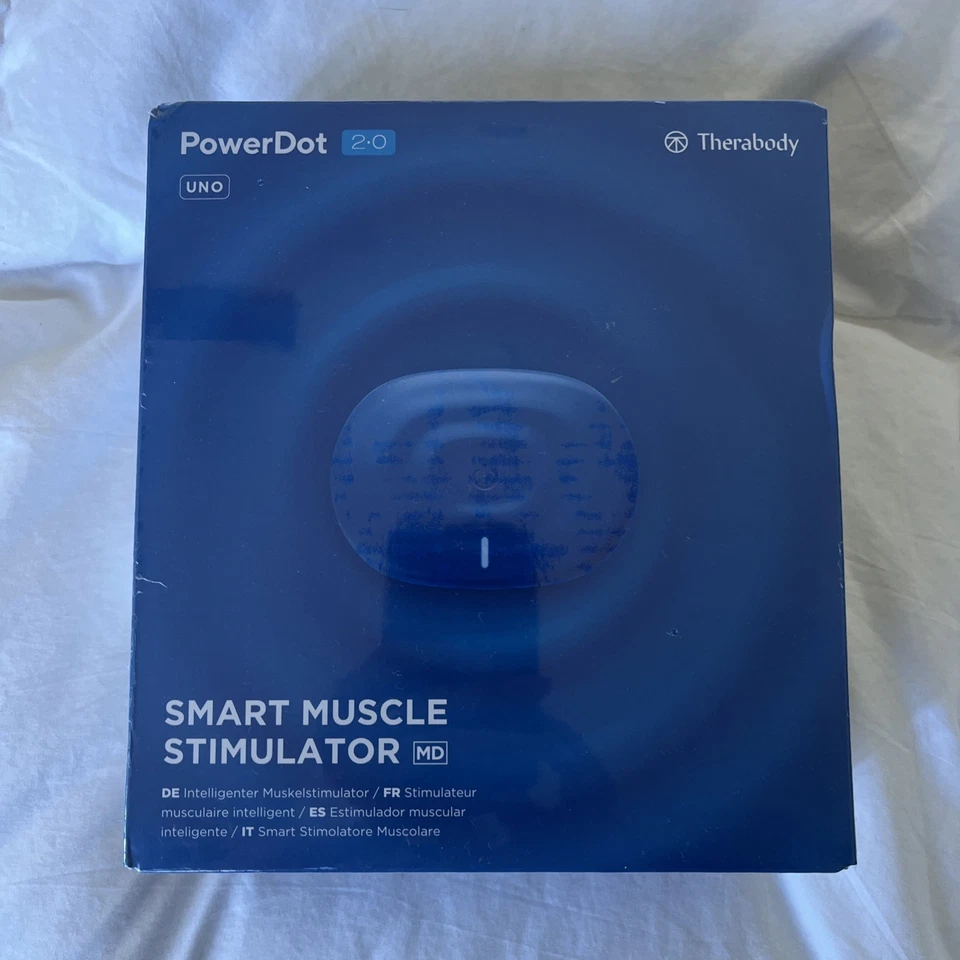Therabody PowerDot 2.0 UNO estimulador muscular inteligente alívio da dor caixa lacrada - Imagem 1 de 4