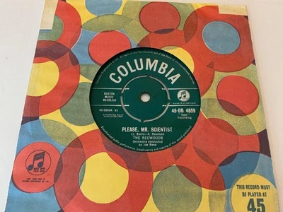 REDWOODS Please Mr. Scientist ROCK N ROLL NOVELTY 1961 UK Columbia DB4859 EX - Image 1 of 2