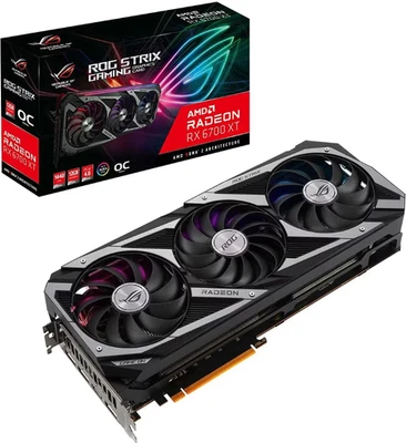 ASUS ROG Strix Radeon RX 6700 XT OC 12GB GDDR6 Scheda Grafica - Immagine 1 di 4