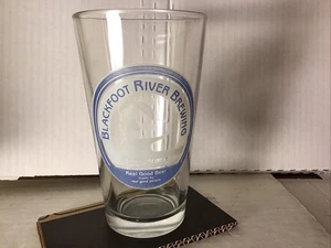 Blackfoot River Brewing Co. Pint Bar Bier Glas Logo Vintage Original Montana - Bild 1 von 7