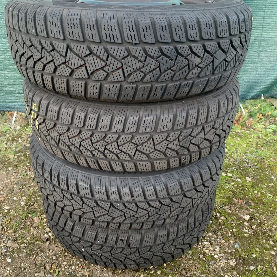 Winterräder  Opel Karl Stahlfelgen Winterräder 165/65 R14 79T RDKS - Bild 1 von 2