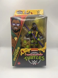 WWE X TMNT XAVIER WOODS MATTEL ELITE COLLECTION SERIES 1 FIGURE WRESTLING NEW - Picture 1 of 3