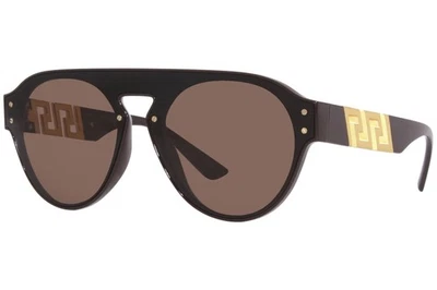 Versace 4420 535673 Sunglasses Men's Transparent Brown/Brown Gradient 44mm - Image 1 of 4