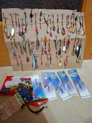 Blinker Spinner 55  Stück Kunstköder Angelzubehör - Bild 1 von 4