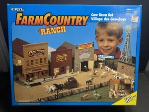 RARE Vintage 1994 Ertl Farm Country Ranch Action Rodeo Set NOB - Bild 1 von 3