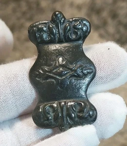 Tudor zum Posten Mittelalter große Montierung Metallfund (143) - Bild 1 von 8
