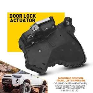 Actuador de cerradura de puerta delantera izquierda para Toyota Tundra 2007-2021 *Garantía de por vida CE - Imagen 1 de 11