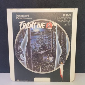 RCA Selectavision Video Disc Freitag der 13. 1980 CED Horrorfilm 1980 - Bild 1 von 11