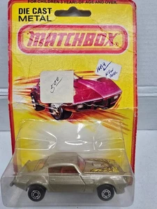 Matchbox No 16 Pontiac Firebird Gold from 1980 made in England - Picture 1 of 3