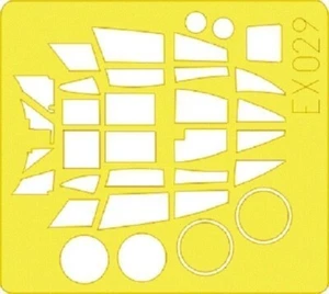 Eduard Mask 1/48 Mosquito FB Mk IV/NF Mk II Mask for Tamiya  EUEX 029 - Picture 1 of 1