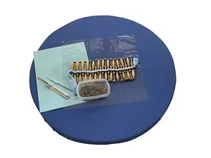 Bobbin Lace Kit For Beginners By Bobbin Lace Online 23" Flat Round Board 2" T... - Picture 1 of 8