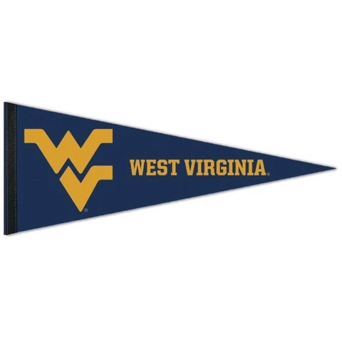 WEST VIRGINIA MOUNTAINEERS PREMIUM QUALITY PENNANT 12"X30" BANNER NCAA Cover