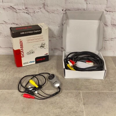 EZ Grabber Audio/Video Capture Box White USB 2.0 Interface For Windows,Xbox,iPod - Image 1 of 4