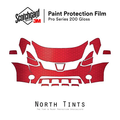 Kit de sujetador transparente PPF película de protección de pintura precortada 3M PRO para Nissan Rogue 2008-2013 Foto 1 de 4